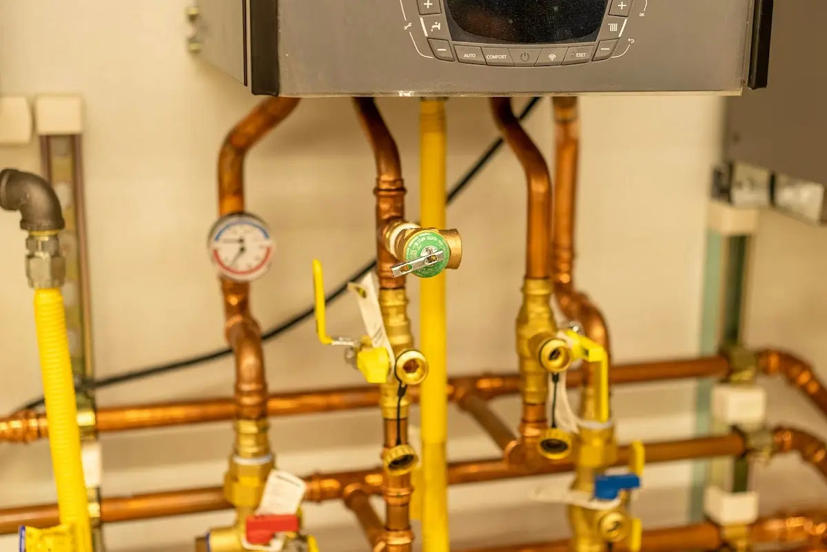 Licensed technician providing Emergency Plumbing for a homeowner in Upper Makefield